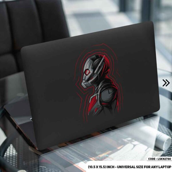 MCU Universe Character Ant Man Matte Finished Removable Waterproof Laptop Sticker & Laptop Skin (Including FREE Accessories) - LSKN2780 - DDecorator