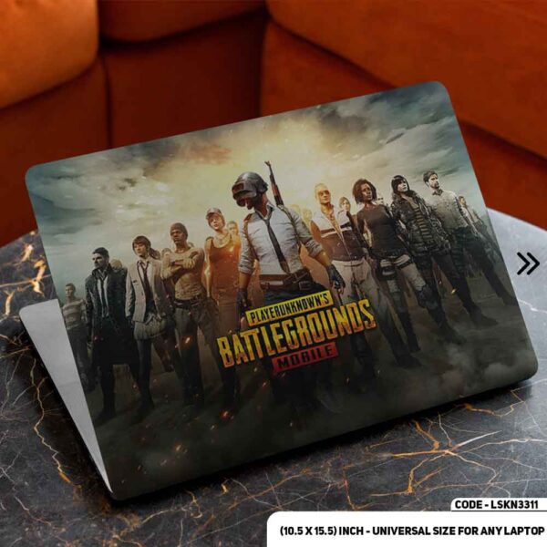 Digital Character Matte Finished Removable Waterproof Laptop Sticker & Laptop Skin (Including FREE Accessories) - LSKN3311 - DDecorator