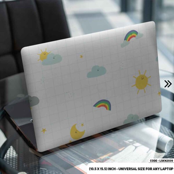 Seamless Pattern Matte Finished Removable Waterproof Laptop Sticker & Laptop Skin (Including FREE Accessories) - LSKN2039 - DDecorator