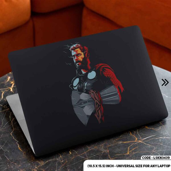 Digital Character Matte Finished Removable Waterproof Laptop Sticker & Laptop Skin (Including FREE Accessories) - LSKN3439 - DDecorator