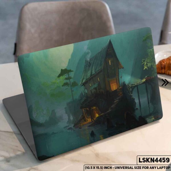 Fantacy Art Digital Illustration Matte Finished Removable Waterproof Laptop Sticker & Laptop Skin (Including FREE Accessories) - LSKN4459 - DDecorator
