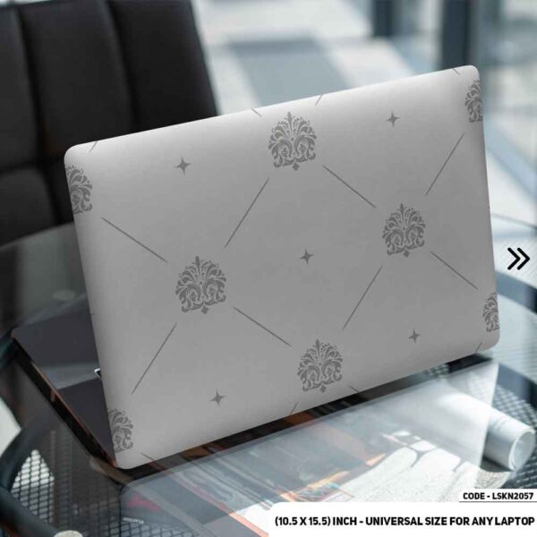 Seamless Geomatric Pattern Matte Finished Removable Waterproof Laptop Sticker & Laptop Skin (Including FREE Accessories) - LSKN2057 - DDecorator