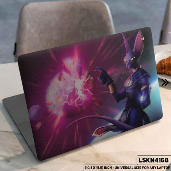 Dragon Ball Z Z Warriors Goku Matte Finished Removable Waterproof Laptop Sticker & Laptop Skin (Including FREE Accessories) - LSKN4168 - DDecorator