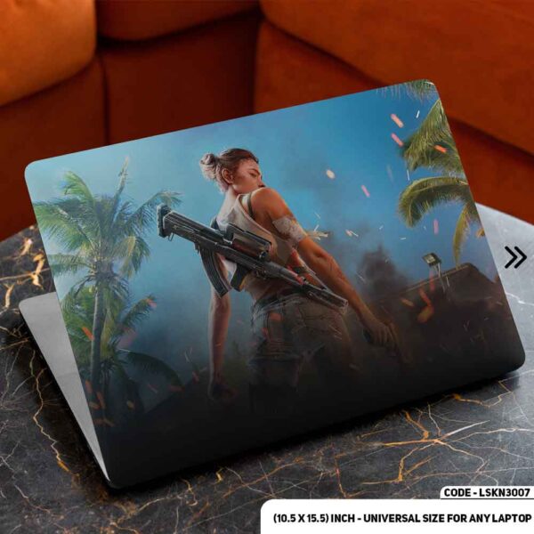 Digital Digital Character Art Illustration Matte Finished Removable Waterproof Laptop Sticker & Laptop Skin (Including FREE Accessories) - LSKN3007 - DDecorator