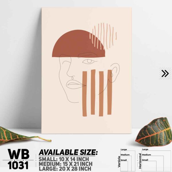 DDecorator Digital Painting Illustration Wall Decoration And Home Decoration PVC Wall Board And Wall Canvas - WB1031