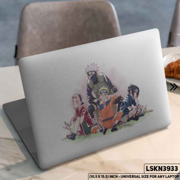 Anime Character Illustration Matte Finished Removable Waterproof Laptop Sticker & Laptop Skin (Including FREE Accessories) - LSKN3933 - DDecorator