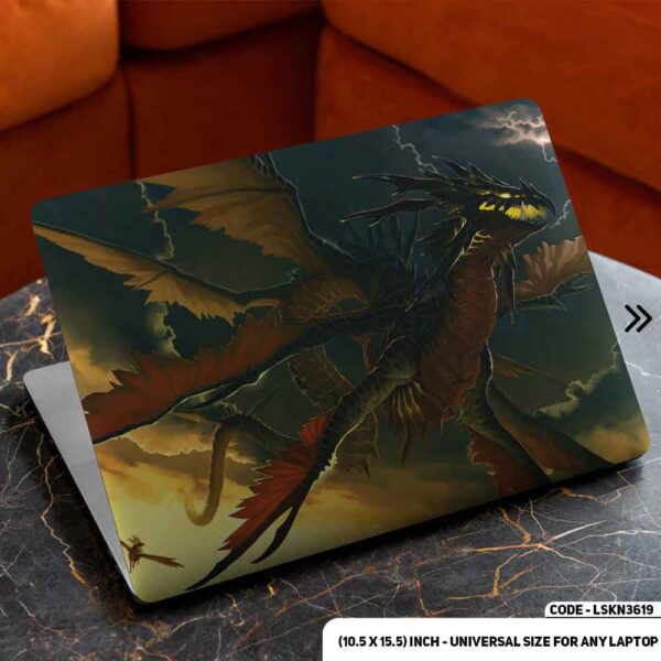 Fantacy Digital Illustration Matte Finished Removable Waterproof Laptop Sticker & Laptop Skin (Including FREE Accessories) - LSKN3619 - DDecorator