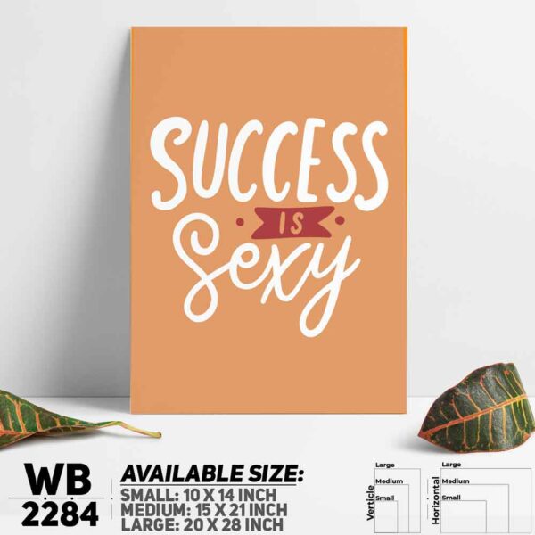 DDecorator Success Is Good - Motivational Wall Decoration And Home Decoration PVC Wall Board And Wall Canvas - WB2284