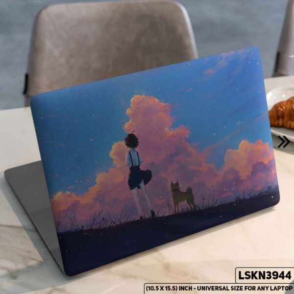 Fantacy Art Digital Illustration Matte Finished Removable Waterproof Laptop Sticker & Laptop Skin (Including FREE Accessories) - LSKN3944 - DDecorator