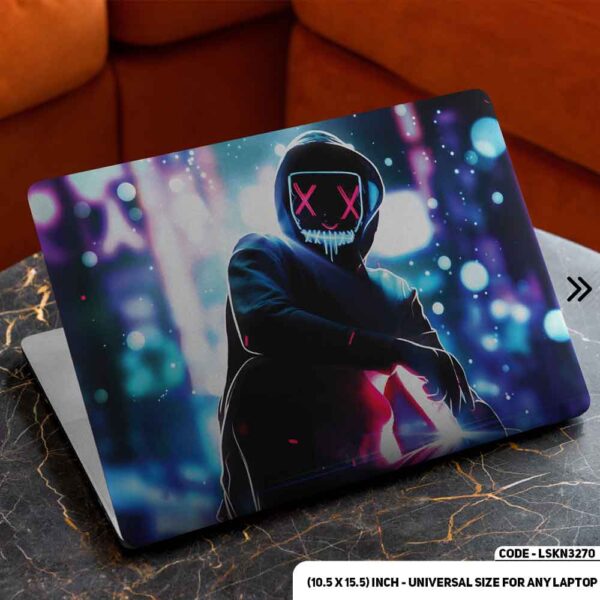 Digital Fantacy Anime Cartoon Art Illustration Matte Finished Removable Waterproof Laptop Sticker & Laptop Skin (Including FREE Accessories) - LSKN3270 - DDecorator